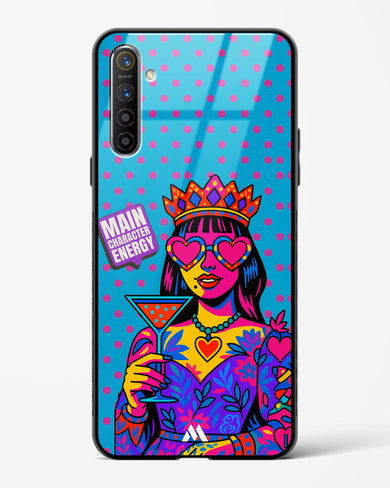 Main Character Energy Glass Case Phone Cover (Oppo)