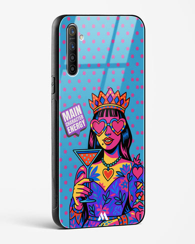 Main Character Energy Glass Case Phone Cover (Oppo)