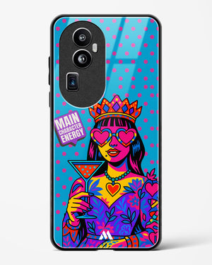 Main Character Energy Glass Case Phone Cover (Oppo)