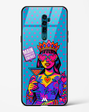 Main Character Energy Glass Case Phone Cover (Oppo)