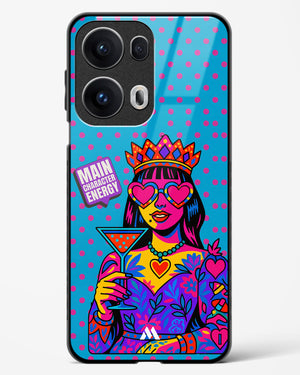 Main Character Energy Glass Case Phone Cover (Oppo)