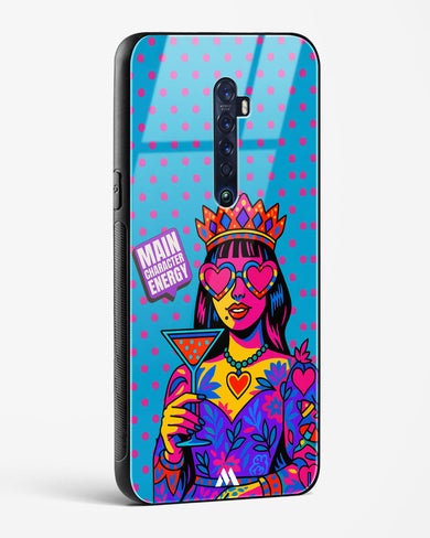 Main Character Energy Glass Case Phone Cover (Oppo)