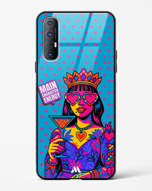 Main Character Energy Glass Case Phone Cover (Oppo)