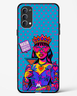 Main Character Energy Glass Case Phone Cover (Oppo)