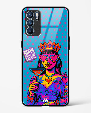 Main Character Energy Glass Case Phone Cover (Oppo)