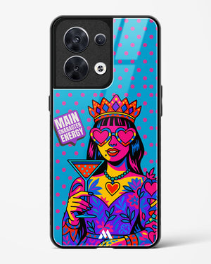 Main Character Energy Glass Case Phone Cover (Oppo)