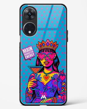 Main Character Energy Glass Case Phone Cover (Oppo)