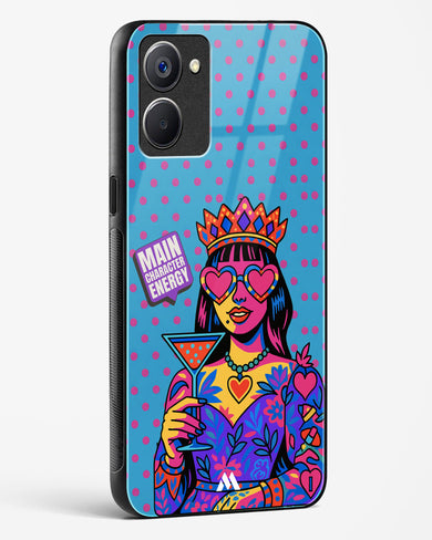 Main Character Energy Glass Case Phone Cover (Realme)
