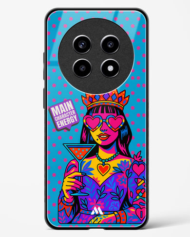 Main Character Energy Glass Case Phone Cover (Realme)