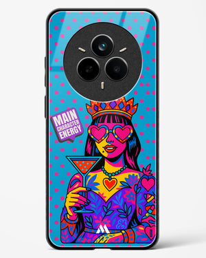 Main Character Energy Glass Case Phone Cover (Realme)