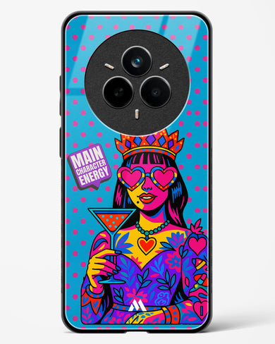 Main Character Energy Glass Case Phone Cover (Realme)
