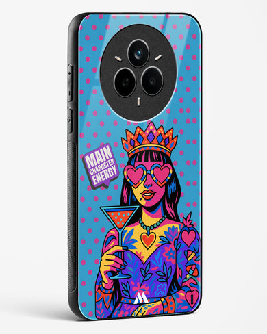 Main Character Energy Glass Case Phone Cover (Realme)