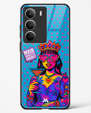 Main Character Energy Glass Case Phone Cover (Realme)