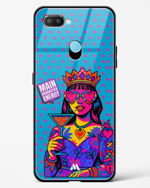 Main Character Energy Glass Case Phone Cover (Realme)