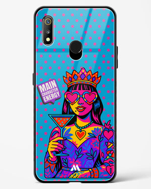 Main Character Energy Glass Case Phone Cover (Realme)