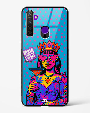 Main Character Energy Glass Case Phone Cover (Realme)