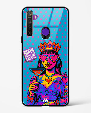 Main Character Energy Glass Case Phone Cover (Realme)