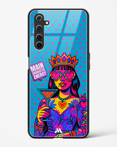 Main Character Energy Glass Case Phone Cover (Realme)