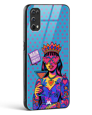 Main Character Energy Glass Case Phone Cover (Realme)