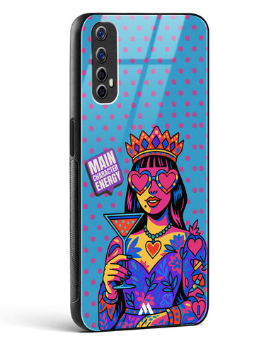 Main Character Energy Glass Case Phone Cover (Realme)