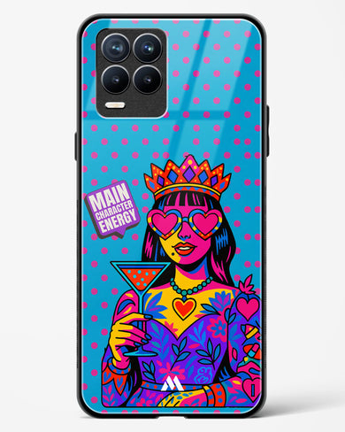 Main Character Energy Glass Case Phone Cover (Realme)