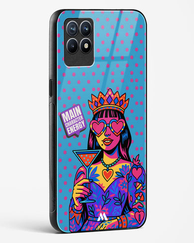 Main Character Energy Glass Case Phone Cover (Realme)