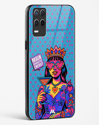 Main Character Energy Glass Case Phone Cover (Realme)