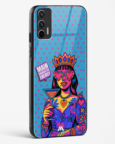 Main Character Energy Glass Case Phone Cover (Realme)