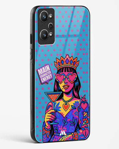 Main Character Energy Glass Case Phone Cover (Realme)