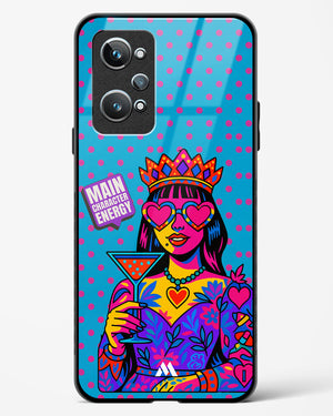 Main Character Energy Glass Case Phone Cover (Realme)