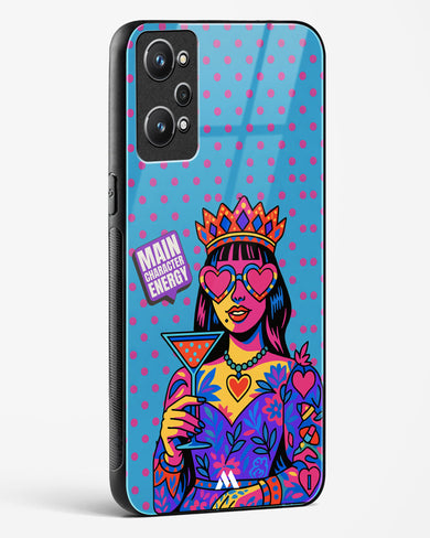 Main Character Energy Glass Case Phone Cover (Realme)
