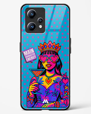 Main Character Energy Glass Case Phone Cover (Realme)