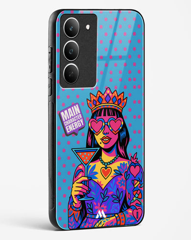 Main Character Energy Glass Case Phone Cover (Realme)