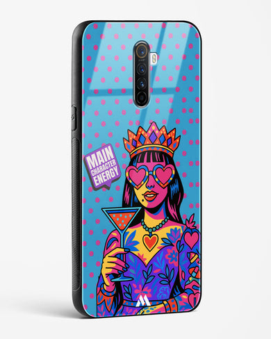 Main Character Energy Glass Case Phone Cover (Realme)