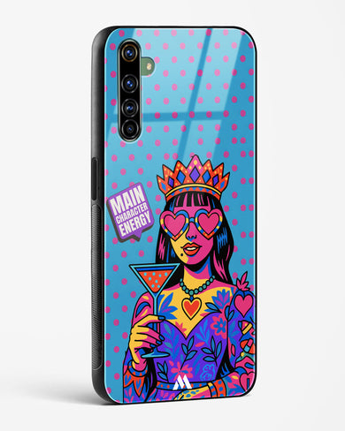 Main Character Energy Glass Case Phone Cover (Realme)