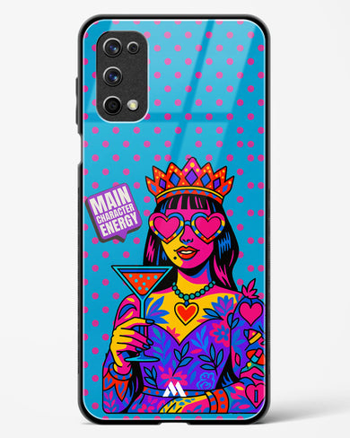 Main Character Energy Glass Case Phone Cover (Realme)