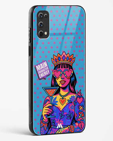 Main Character Energy Glass Case Phone Cover (Realme)