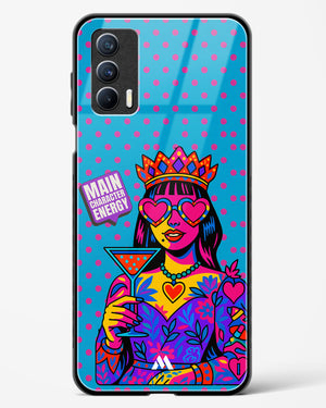 Main Character Energy Glass Case Phone Cover (Realme)