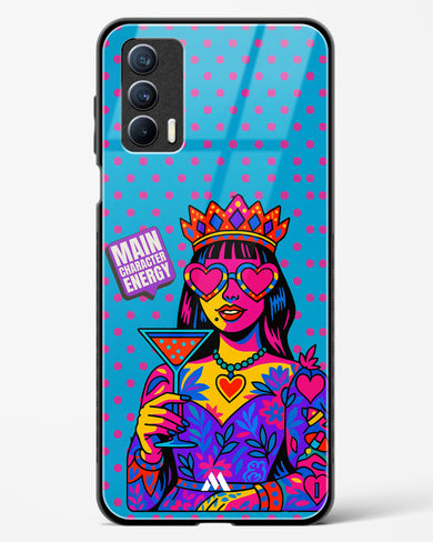 Main Character Energy Glass Case Phone Cover (Realme)