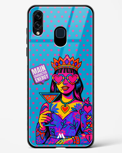 Main Character Energy Glass Case Phone Cover (Samsung)