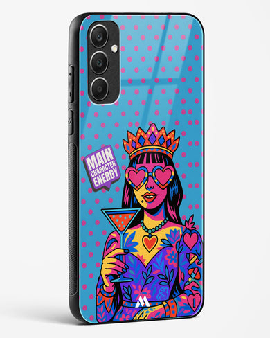 Main Character Energy Glass Case Phone Cover (Samsung)