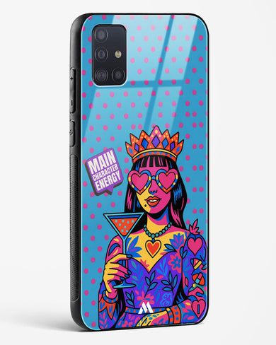 Main Character Energy Glass Case Phone Cover (Samsung)