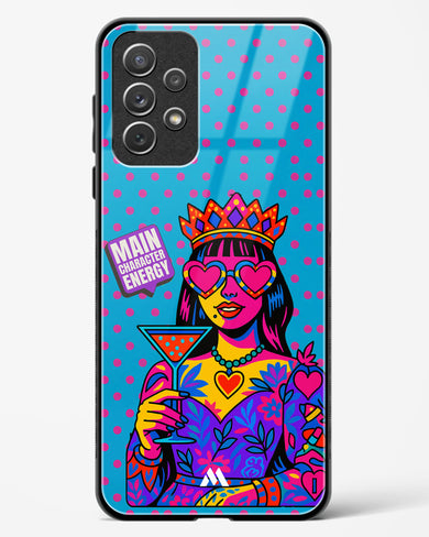 Main Character Energy Glass Case Phone Cover (Samsung)