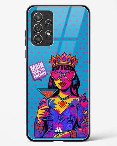 Main Character Energy Glass Case Phone Cover (Samsung)