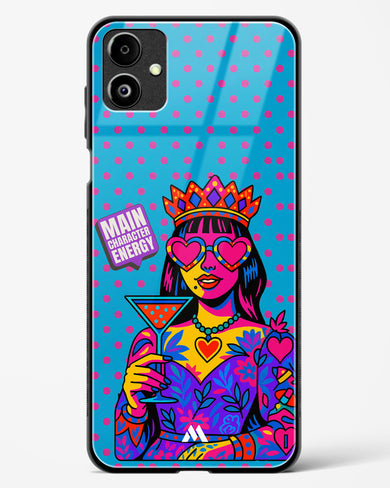 Main Character Energy Glass Case Phone Cover (Samsung)