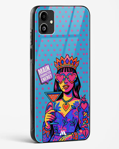 Main Character Energy Glass Case Phone Cover (Samsung)