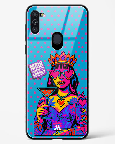 Main Character Energy Glass Case Phone Cover (Samsung)