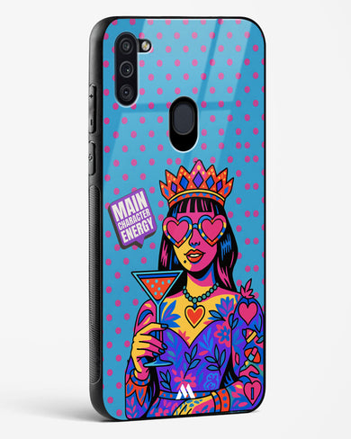 Main Character Energy Glass Case Phone Cover (Samsung)