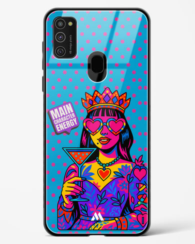 Main Character Energy Glass Case Phone Cover (Samsung)