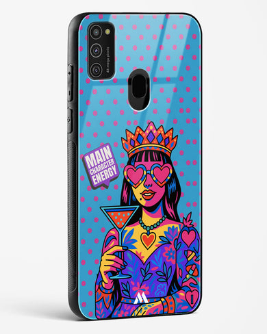 Main Character Energy Glass Case Phone Cover (Samsung)